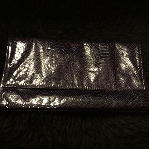 SAKS FIFTH AVE CLUTCH (NEVER USED)